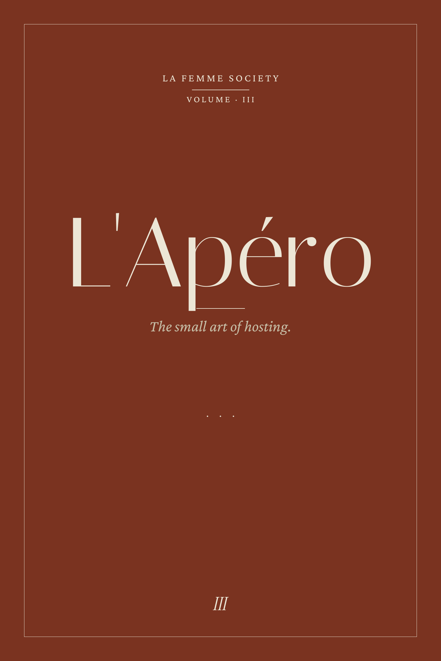 L'Apéro — The Small Art of Hosting