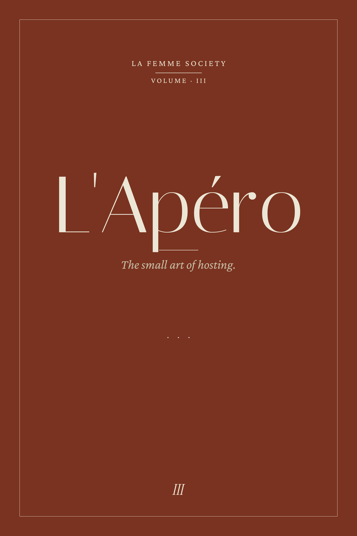 L'Apéro — The Small Art of Hosting